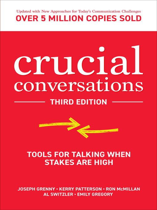 Title details for Crucial Conversations by Joseph Grenny - Wait list
